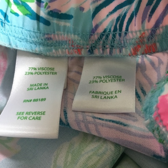 Lilly Pulitzer Colorful Wide Leg Pants - Picture 11 of 16